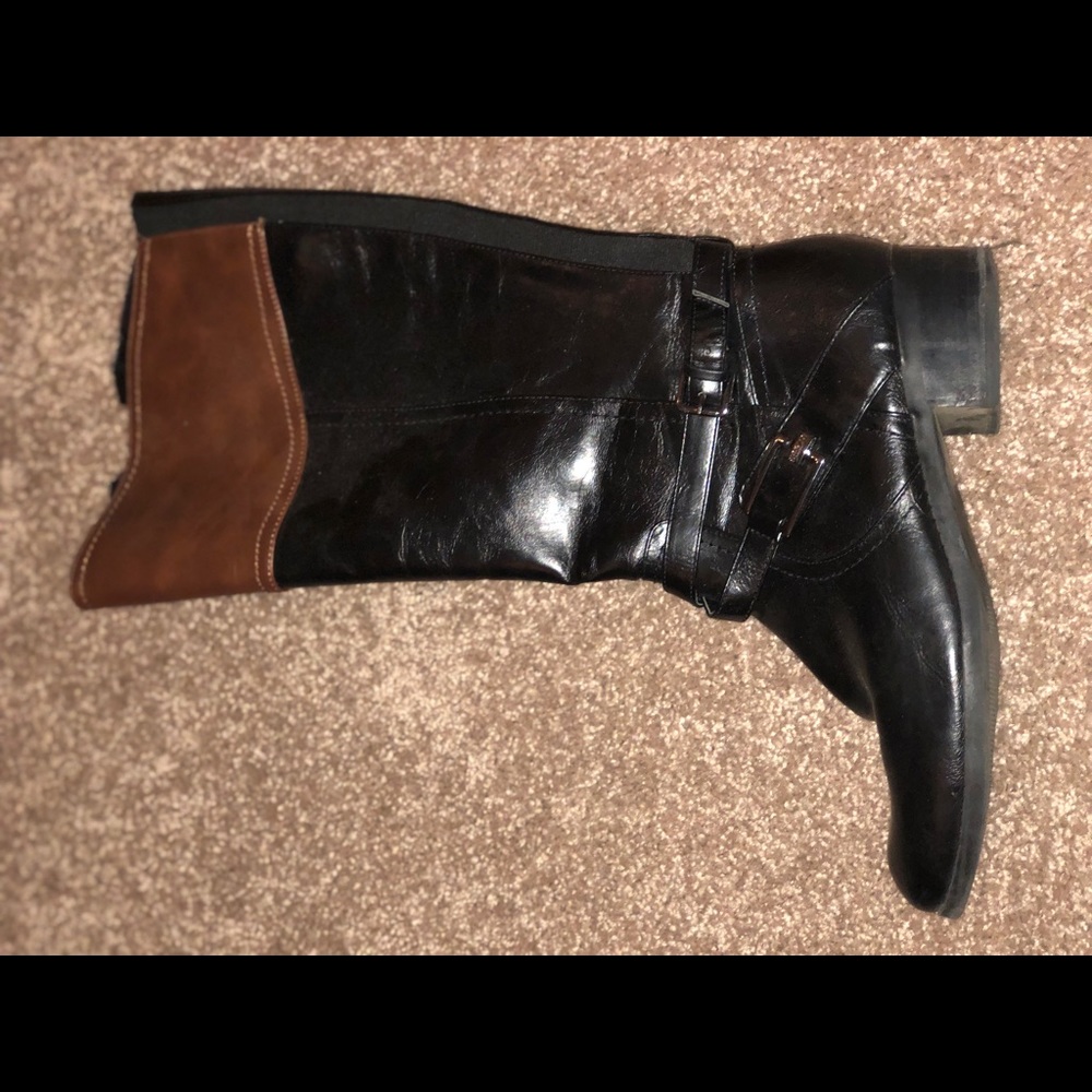 Two toned boots